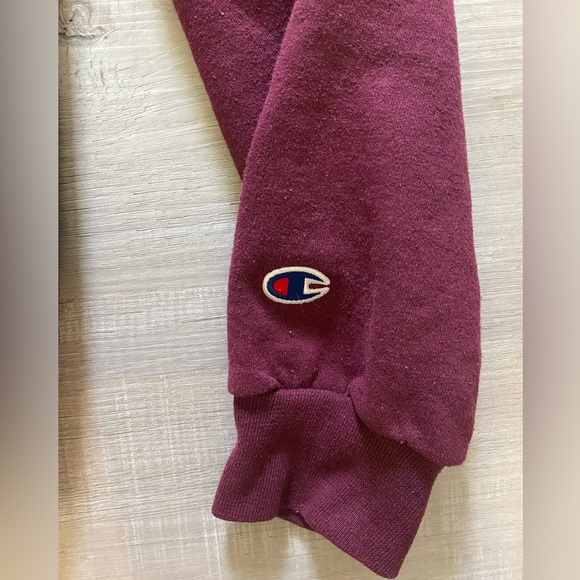 Vintage Champion Eco Fleece MIT Hoodie Men’s Small (or fit Women’s Medium) - Picture 5 of 7